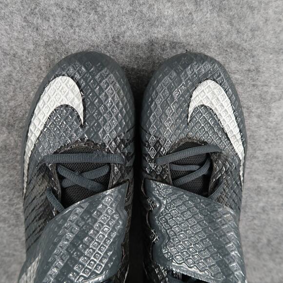 Nike Shoes Mens 11.5 Football Cleats Lunarbeast Strike Pro Sport Athletic Grey - Picture 9 of 13